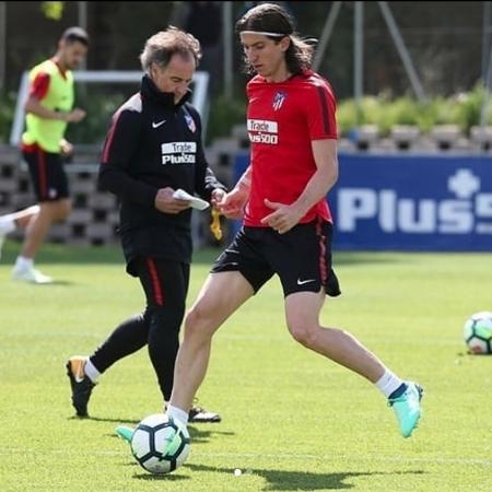 Filipe Luis volta a treinar com elenco do Atlético de Madri - Reprodução/Instagram