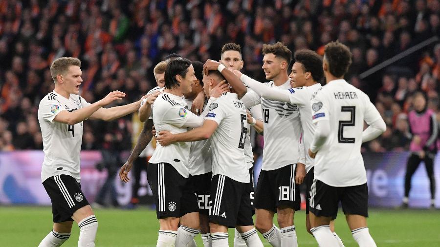 Alemanha não vencia um jogo oficial desde a Copa do Mundo - EMMANUEL DUNAND / AFP
