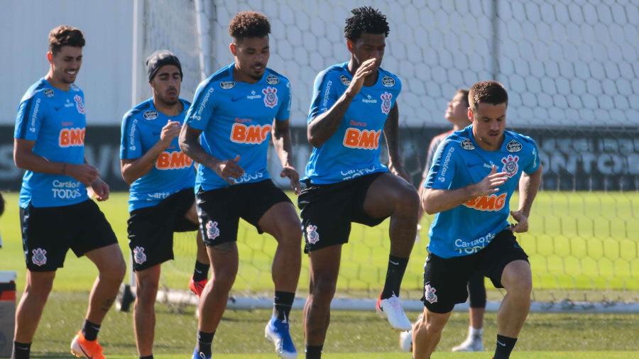 Corinthians deve enfrentar uruguaios com mesma escalação que enfrentou o Flamengo - AULO GUERETA/AGÊNCIA O DIA/ESTADÃO CONTEÚDO