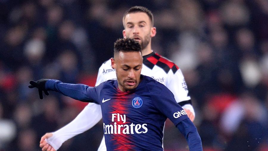 Neymar, em PSG x Guingamp, pelo Campeonato Francês - Aurelien Meunier - PSG/PSG via Getty Images