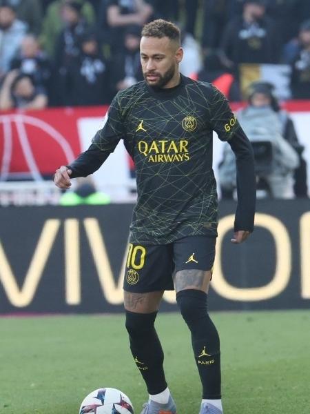 Neymar, durante partida entre PSG e Monaco - Divulgação/PSG