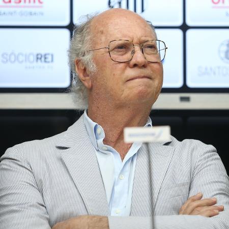 Paulo Roberto Falcão, ex-coordenador de futebol do Santos