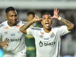 Otero cai de rendimento no Santos e chega a quatro jogos sem participar de gols