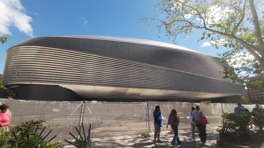 Santiago Bernabéu, estádio do Real Madrid, comporta cerca de 85 mil pessoas