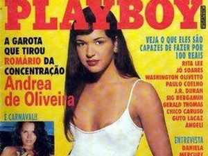 Andrea de Oliveira foi capa da Playboy em fevereiro de 1995 - Reprodução/Internet - Reprodução/Internet