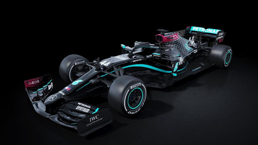 As cores da Mercedes para a temporada 2020 da Fórmula 1  - Mercedes/Divulgação