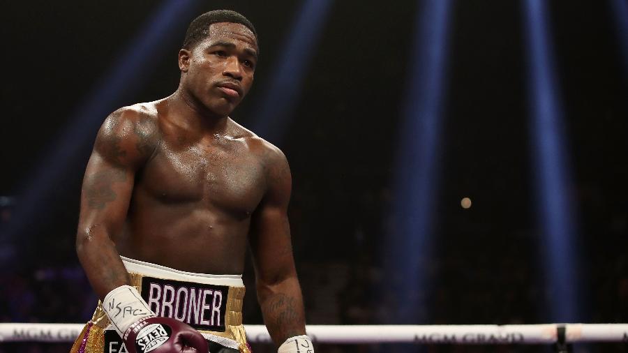 Adrien Broner, durante luta contra Manny Pacquiao - Christian Petersen/Getty Images