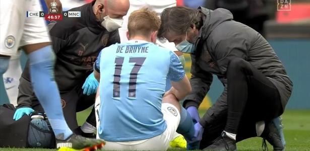 De Bruyne runs the risk of being out of a duel against PSG in the Champions League