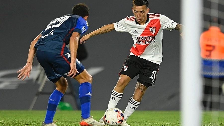Esequiel Barco, atacante do River Plate - Divulgação River Plate