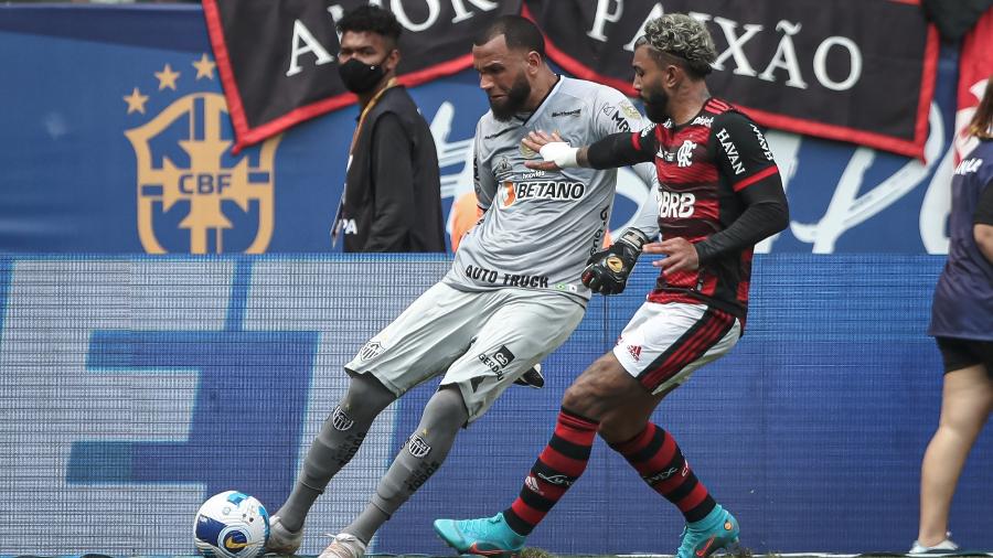 Everson foi um dos destaques do Atlético-MG diante do Flamengo, não apenas nos pênaltis - Pedro Souza/Atlético-MG