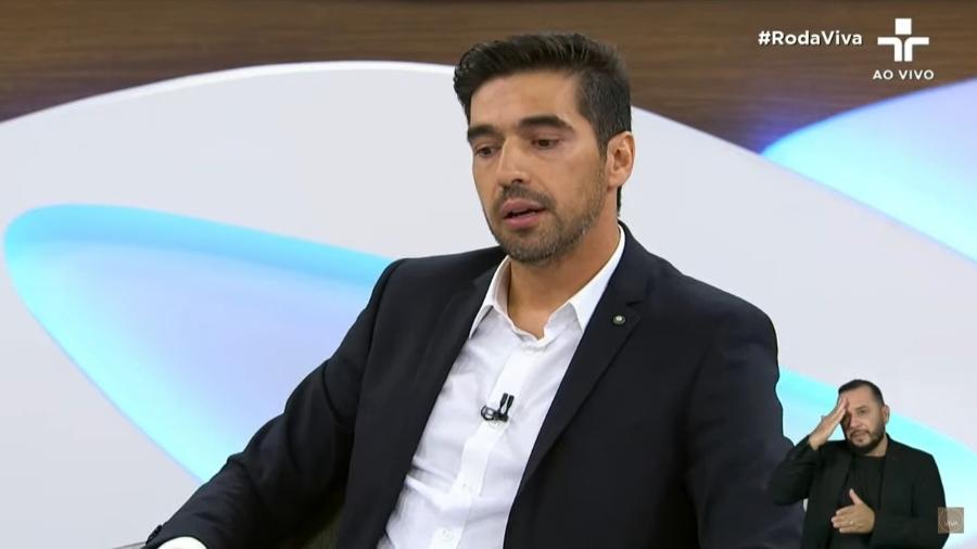 Abel Ferreira, técnico do Palmeiras, em entrevista ao programa Roda Viva - Reprodução/TV Cultura