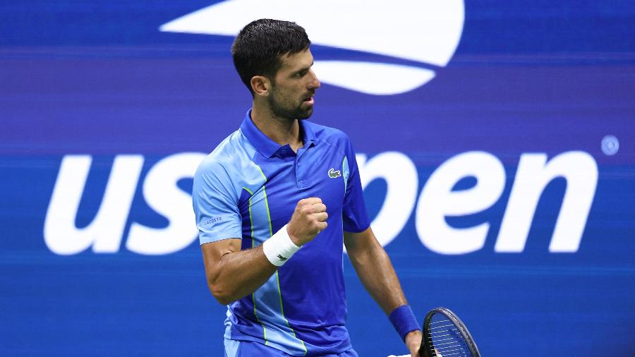 Novak Djokovic nas oitavas de final do US Open de 2023