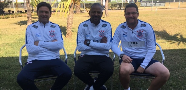 Leandro Silva, o Cuca, Fabinho e Osmar Loss - Dassler Marques/UOL - Dassler Marques/UOL