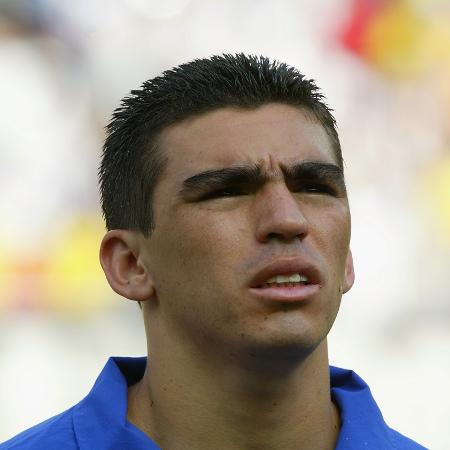 Zagueiro Lúcio, na Copa do Mundo de 2002 Zagueiro Lúcio, na Copa do Mundo de 2002