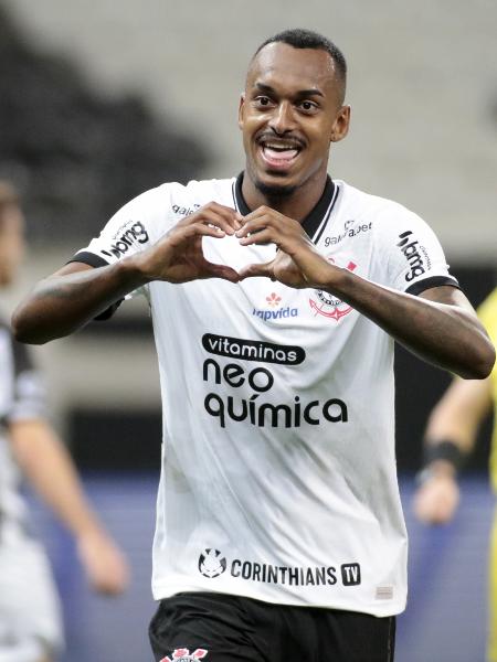 Raul Gustavo comemora gol contra a Inter de Limeira, pelo Paulistão - Rodrigo Coca/Agência Corinthians