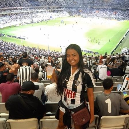 Debora Cotta foi vítima de importunação sexual no Mineirão - Reprodução Twitter