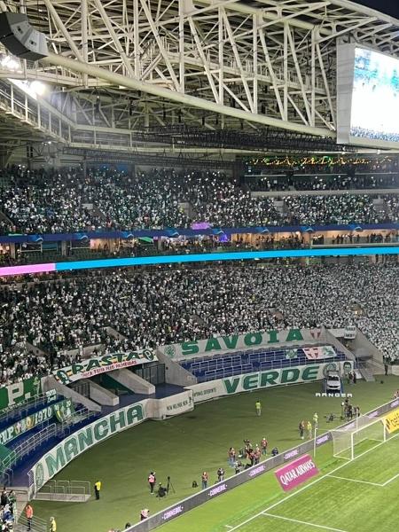 Allianz Parque, palco do jogo entre Palmeiras x Athletico-PR pela Copa Libertadores - Gabriel Carneiro/UOL