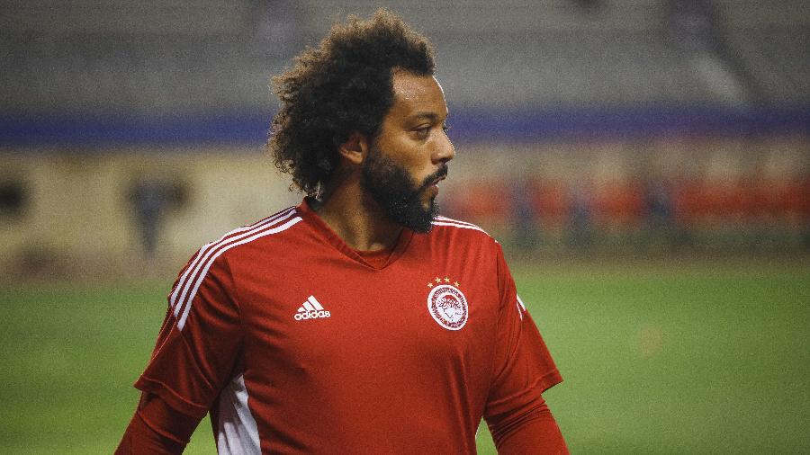 Marcelo tem contrato apenas até junho de 2023 com o Olympiacos - Aziz Karimov/Getty Images