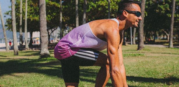 Fábio Jesus, atleta brasileiro que vai correr a Maratona do Rio 