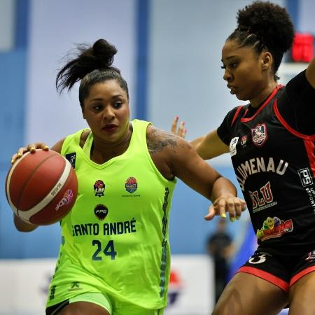 Ineidis Casanova foi a cestinha e MVP da vitória de Santo André sobre Blumenau na LBF Ineidis Casanova foi a cestinha e MVP da vitória de Santo André sobre Blumenau na LBF