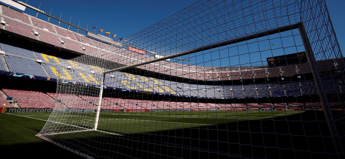 Camp Nou recebe o jogão entre Barcelona x Liverpool, marcado para as 16h (de Brasília) - Albert Gea/Reuters