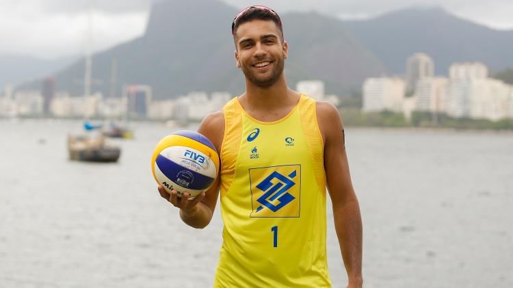 Vinicius Freitas, jogador de vôlei de praia do Brasil - William Lucas/Inovafoto/CBV - William Lucas/Inovafoto/CBV
