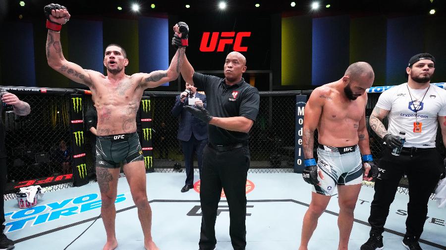 Alex Pereira vence Bruno Silva em luta pelo UFC Fight Night  - Chris Unger/Zuffa LLC