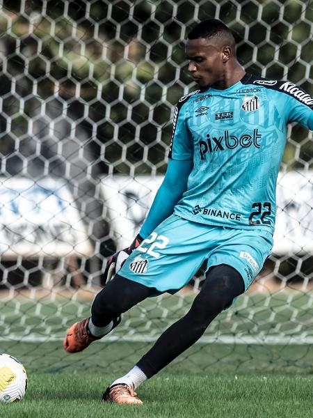 John, goleiro do Santos - Ivan Storti/Santos FC