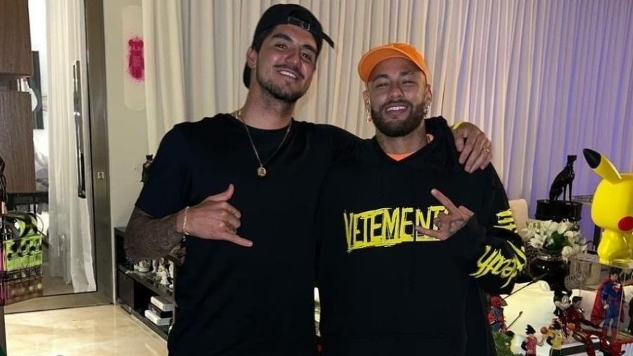 Gabriel Medina e Neymar são amigos de longa data - Reprodução/Instagram