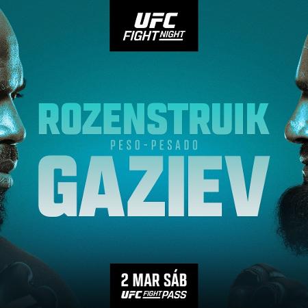 UFC Fight Night: Rozenstruik x Gaziev