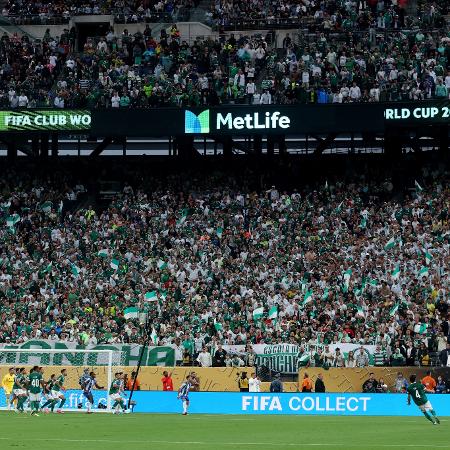 Metlife Stadium sediou o jogo entre Palmeiras e Porto, na primeira rodada do Mundial Metlife Stadium sediou o jogo entre Palmeiras e Porto, na primeira rodada do Mundial