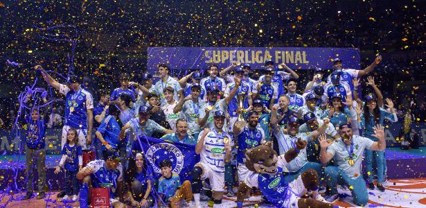 Cruzeiro vence Vôlei Renata em revanche e conquista 10ª Superliga Masculina