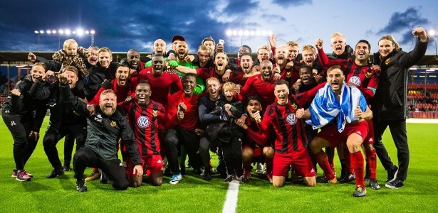 Ostersunds venceu a Copa da Suécia e tem campanha histórica na Liga Europa - Divulgação