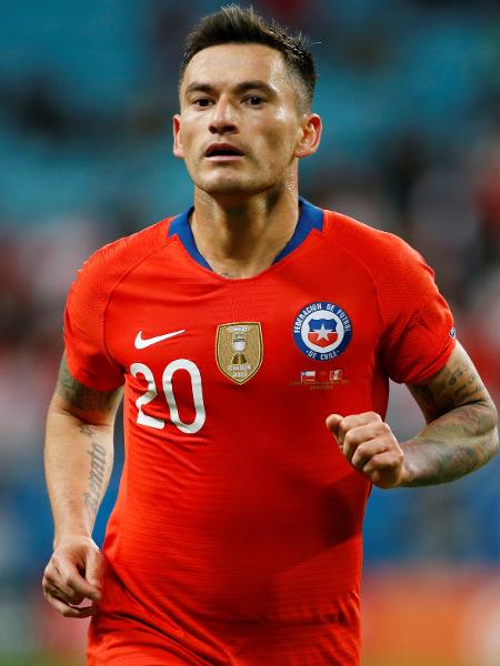 Charles Aranguiz, jogador da seleção do Chile - REUTERS/Diego Vara