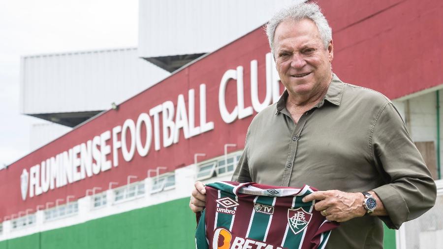 Abel Braga é anunciado como novo técnico do Fluminense - Daniel Perpetuo/FFC