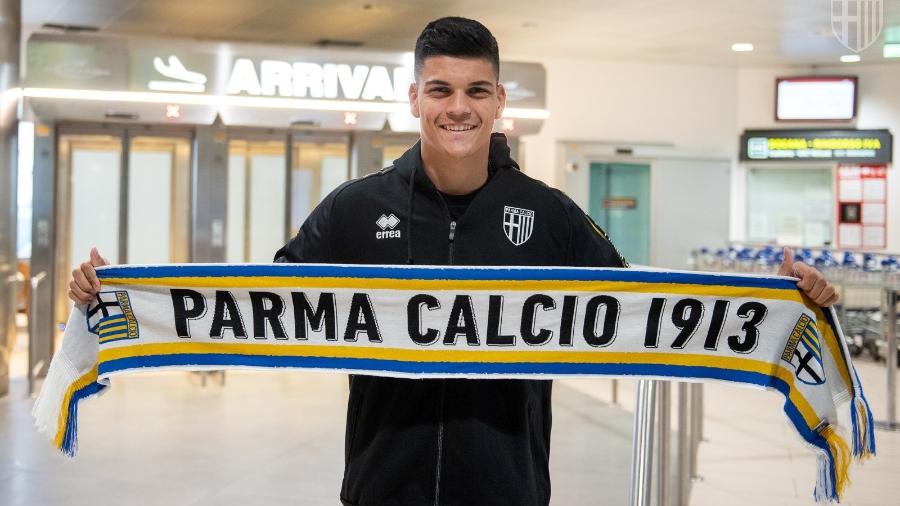 Gabriel Brazão foi vendido pelo Cruzeiro ao Parma por R$ 10 milhões, em 2019 - Divulgação/Parma