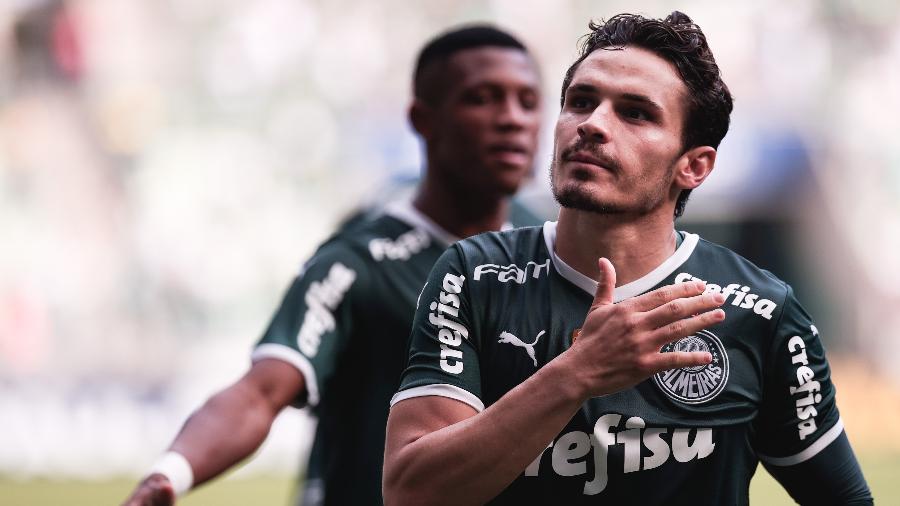 Palmeiras de Raphael Veiga encara o Atlético-MG no Allianz Parque em jogo que vale a liderança - Ettore Chiereguini/AGIF