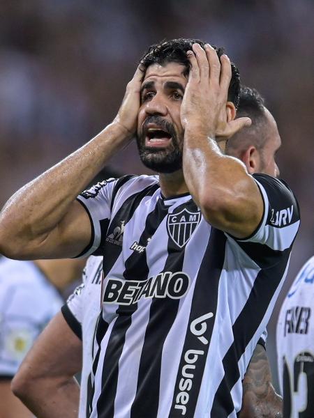 Diego Costa deixou o Atlético-MG no início deste ano - Pedro Vilela/Getty Images