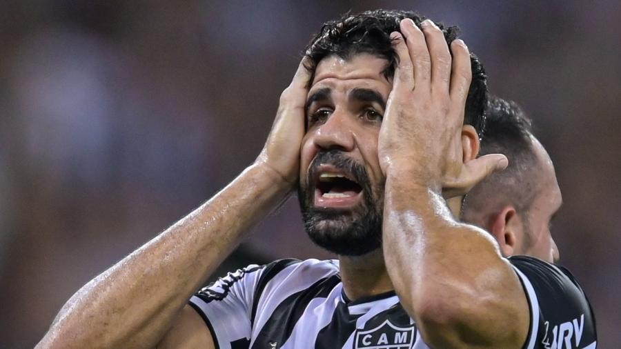 Diego Costa deixou o Atlético-MG no início deste ano - Pedro Vilela/Getty Images