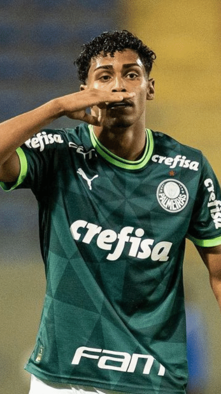 Luighi, jogador sub-20 do Palmeiras