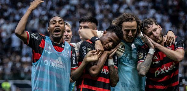 Flamengo domina primeira final do Atlético-MG na nova arena e torcida provoca