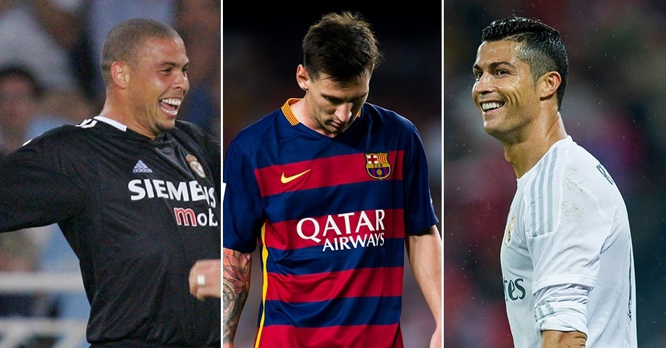 Ronaldo, Messi e Cristiano Ronaldo: argentino pode conquistar a quinta Bola de Ouro 