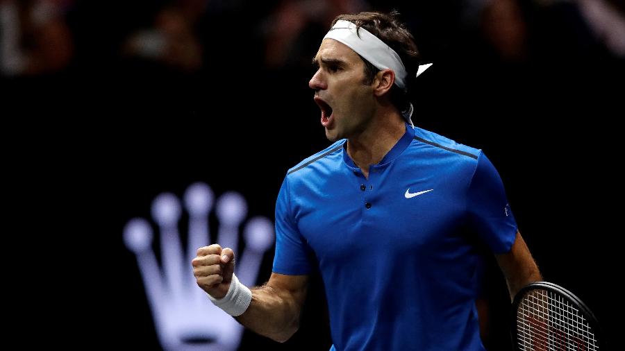 Roger Federer vence Kyrgios em duelo com Time Europa - David W. Cerny/Reuters