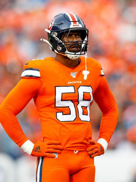 Von Miller, jogador do Denver Broncos - Justin Edmonds/Getty Images