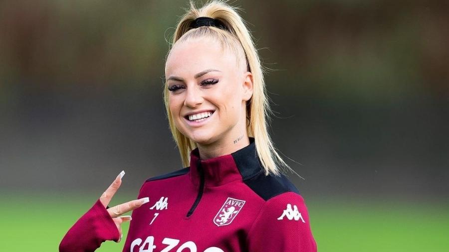 Alisha Lehmann, atacante do Aston Villa - Reprodução/Instagram