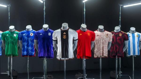 Adidas lançou camisas de seleções para a Copa do Mundo do Qatar
