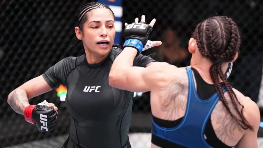 Polyana Viana venceu Jinh Yu Frey no UFC Vegas 64 - Divulgação/UFC