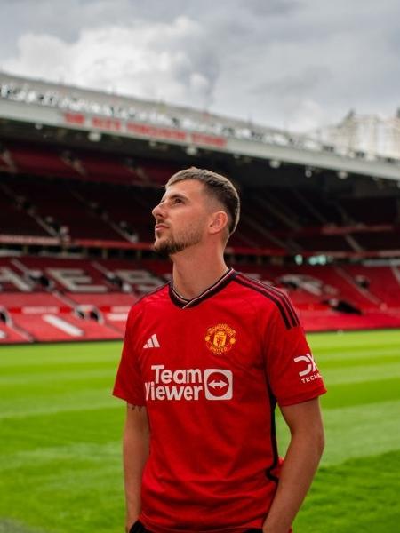 Ex-Chelsea, Mason Mount é o único reforço já anunciado pelo Manchester United - Manchester United/Manchester United via Getty Images