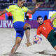 Brasil vence Portugal com golaços e vai à final da Copa de futebol de areia