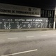 Muro do CT do Santos &eacute; pichado ap&oacute;s derrota na Copa do Brasil
